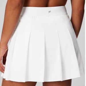 Fabletics White Pleated Skort